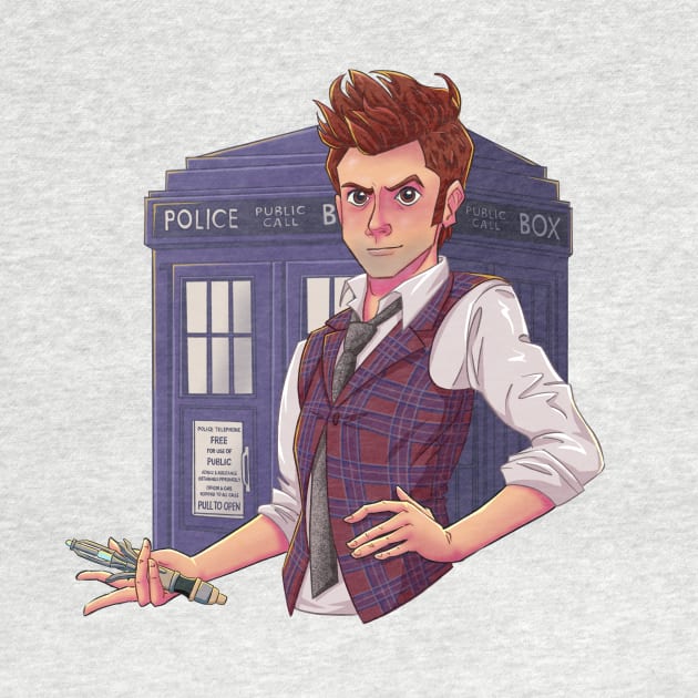 Doctor Who TARDIS - 14th Doctor by inhonoredglory